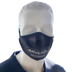Маска для лица RAVENOL Mundschutz carbon чёрная