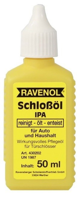 Масло для замков RAVENOL Schlossoel IPA Масло для замков RAVENOL Schlossoel IPA