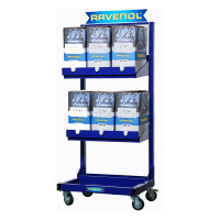 Торговая полка RAVENOL  Ecobox с держателем (6 шт)